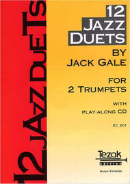12 JAZZ DUETS TRUMPET W/CD P.O.D. cover